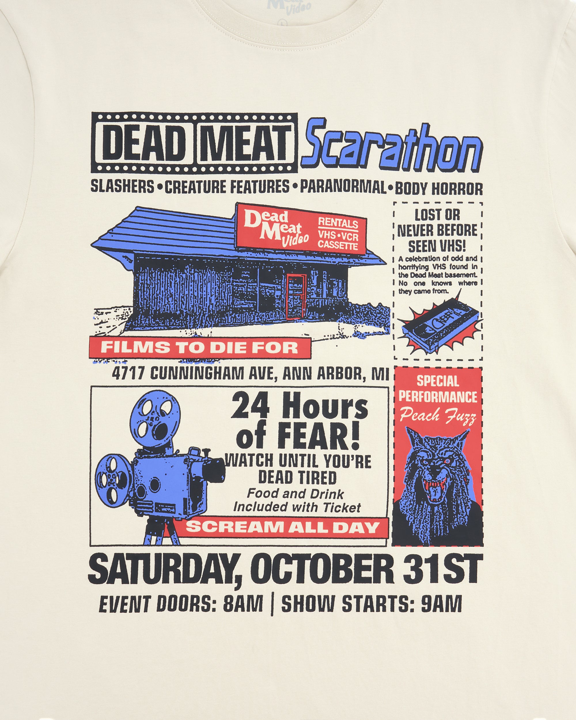 DM x Creep Scarathon Tee – Dead Meat