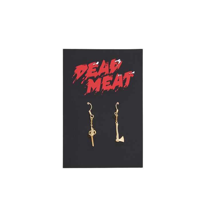 DM x Creep Josef's Chainsaw Earrings