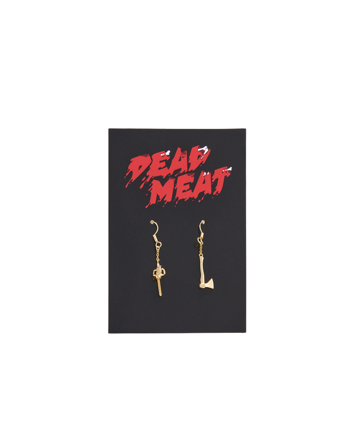 DM x Creep Josef's Chainsaw Earrings
