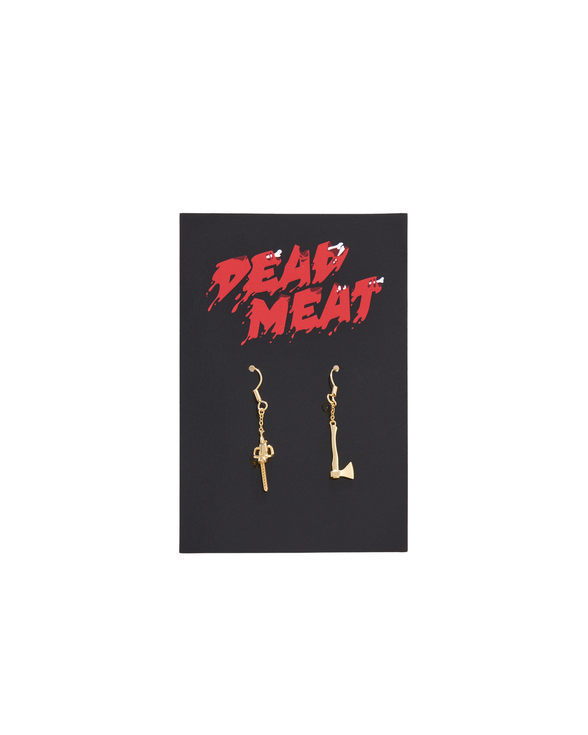 DM x Creep Josef's Chainsaw Earrings – Dead Meat